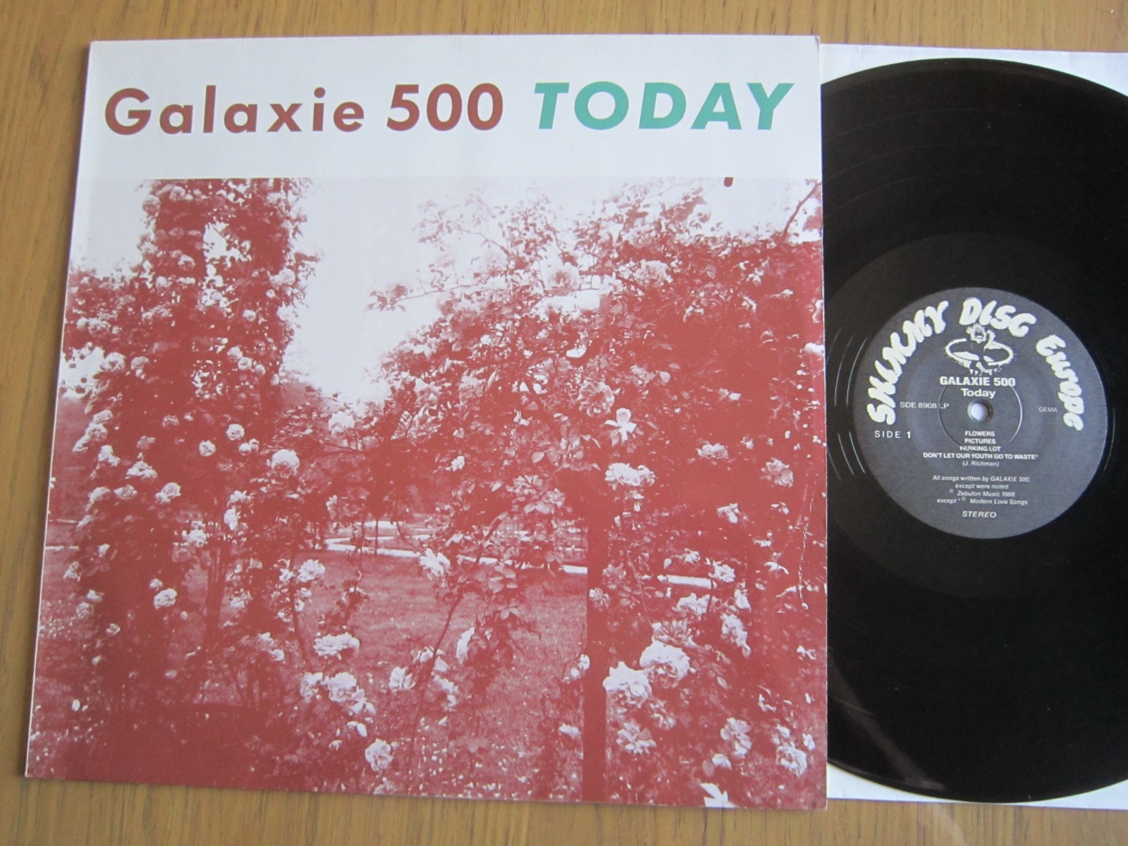 RARE LP GALAXIE 500 TODAY 1989 SHIMMY DISC EUROPE - TOP   NEW OLD STOCK MINT