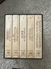 Columbia House 8-Track Box Set Chopin, Beethoven, Bach, Mozart, Bernstein picture