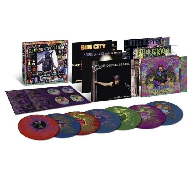 NEW Little Steven ‎Rock N Roll Rebel 7 LP Vinyl LP 4 CD Box Set Springsteen