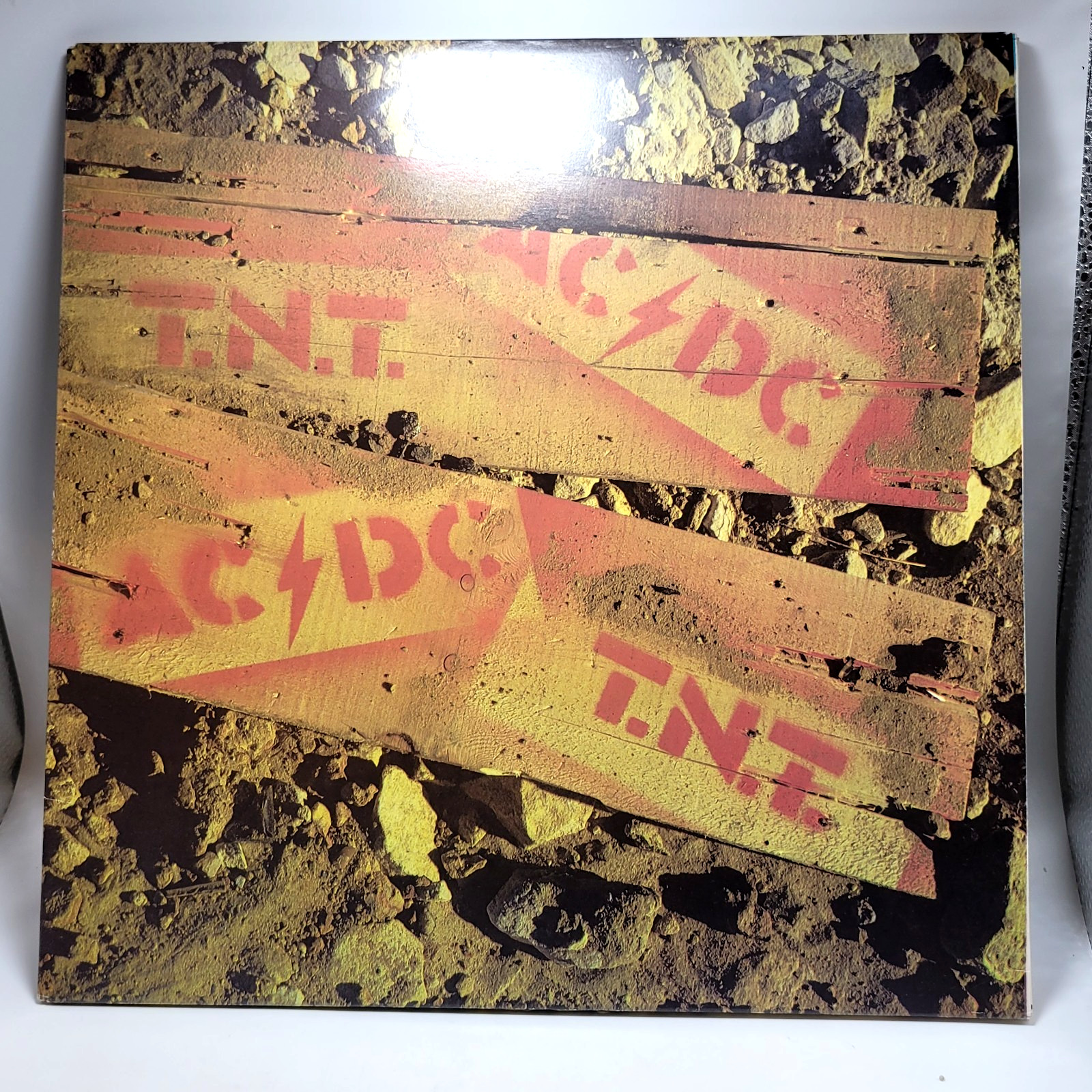 AC/DC TNT Vinyl Record LP ACDC - Albert Productions Aussie Red Label Pressing
