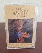 SEALED 1988 Keith Whitley Don't Close Your Eyes Cassette Tape RCA Country New  picture