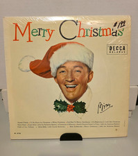 Bing Crosby – Merry Christmas Decca Vinyl LP DL 8128 Holiday Christmas picture