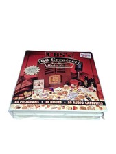 Vintage New CBS's 60 Greatest Old-Time Radio Shows 60 Shows20 Cassettes W/ Book picture