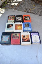 Vtg Country 8 Tracks Lot of 10 picture