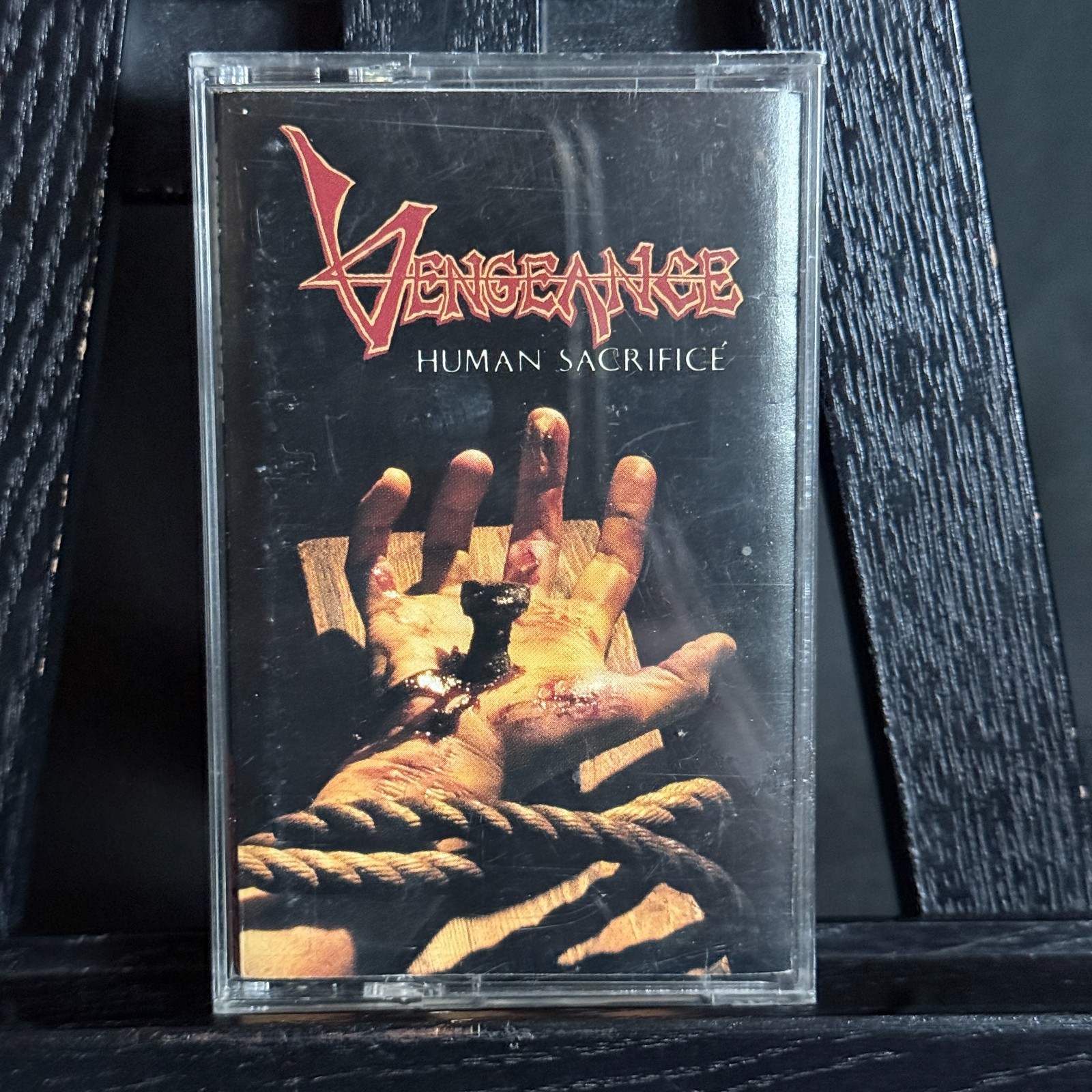 Vengeance Human Sacrifice Cassette Intense Christian Thrash Metal Tested