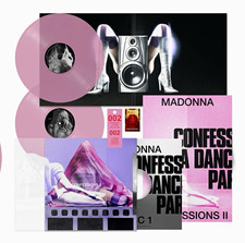 MADONNA Confessions II 2 DELUXE PREMIUM PACKAGING Limited Edition PINK Vinyl 2LP picture