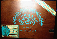 Cigar Box Wood Storage H UPMANN A J FERNANDEZ Guitar 9 3/4 x 6.5 X2 MULTIPLE QTY picture