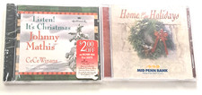 2 Classic Christmas Music CDs NEW Sealed Home For The Holidays & Listen picture