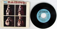 Vintage 1988 CALIFORNIA RAISINS - Signed, Sealed, Delivered Promo 45 Record picture