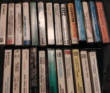 Lot of 25 Classical Cassettes. Mozart, Bach, Chopin, Etc....  --- cross  picture
