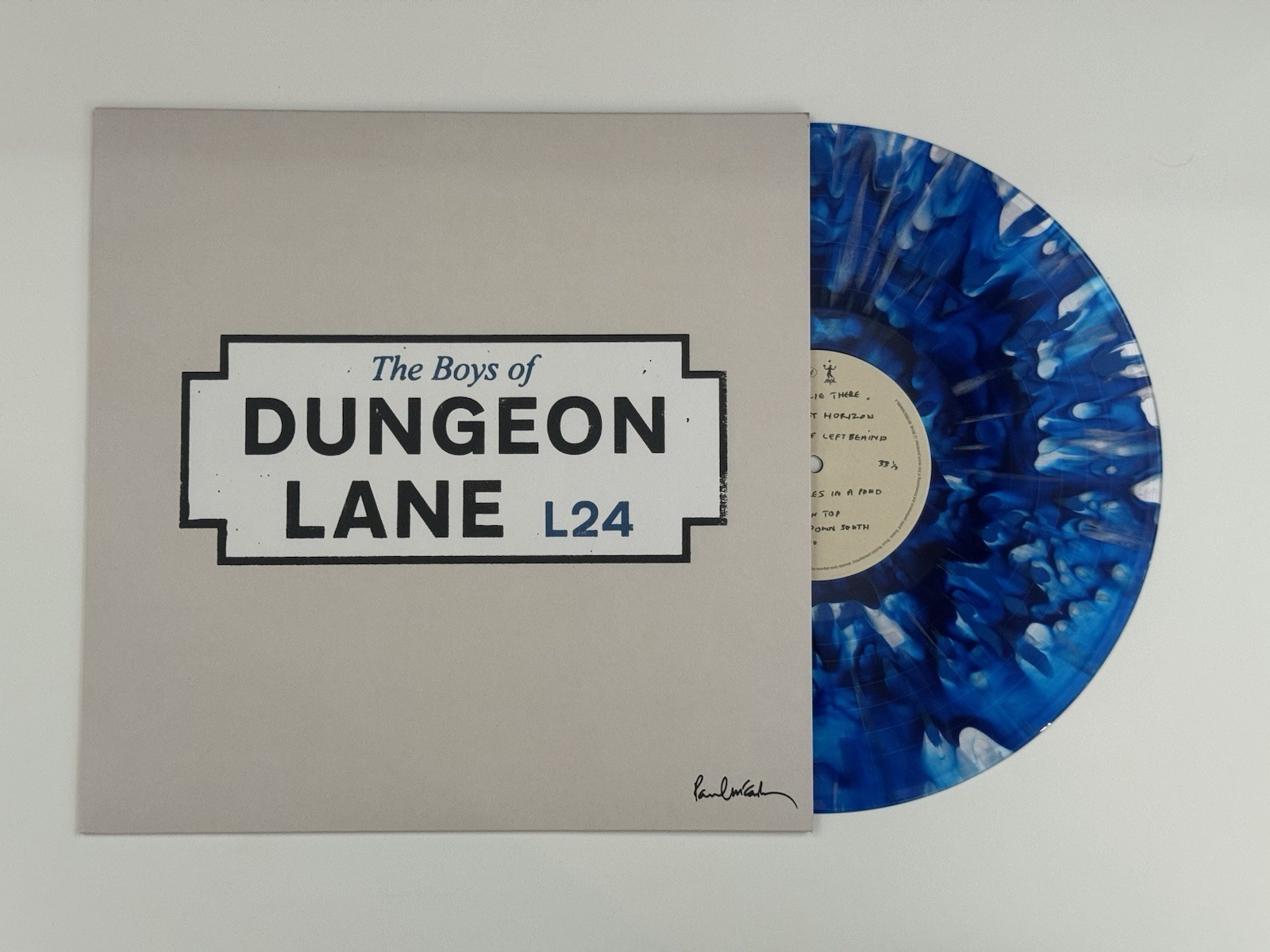 Paul McCartney The Boys Of Dungeon Lane Blood Records Splatter Vinyl LP 4,000