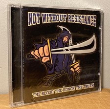 NOS Sealed CD (PA Hardcore/Straight Edge)Not Without Resistance The Blood Honor picture