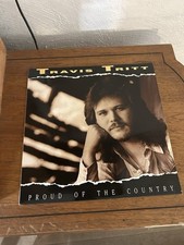 Travis Tritt Lp Proud Of The Country OG Holy Grail Ex/ex To Nm  picture