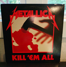 Metallica Kill 'Em All Elektra 1988 Reissue Club Pressing E1-60766 picture