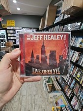 The Jeff Healey Band Live From NYC RARE NEW 💿 CASE IS CRACKED/BROKEN 🇺🇸  picture