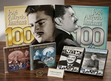 José Alfredo Jimenez Colección Lot: 2 Vinyls LPs (100 Años Vol 1&2) + 2CDs+2DVDs picture