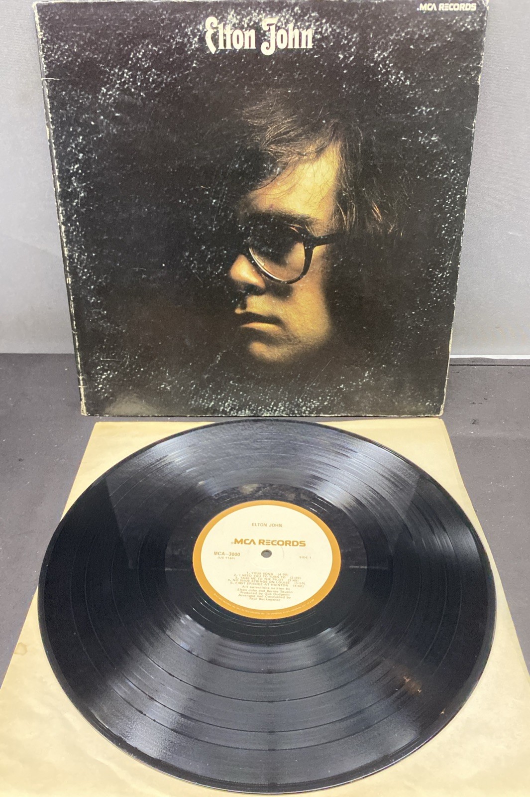 Elton John Self-Titled Vinyl LP 12\