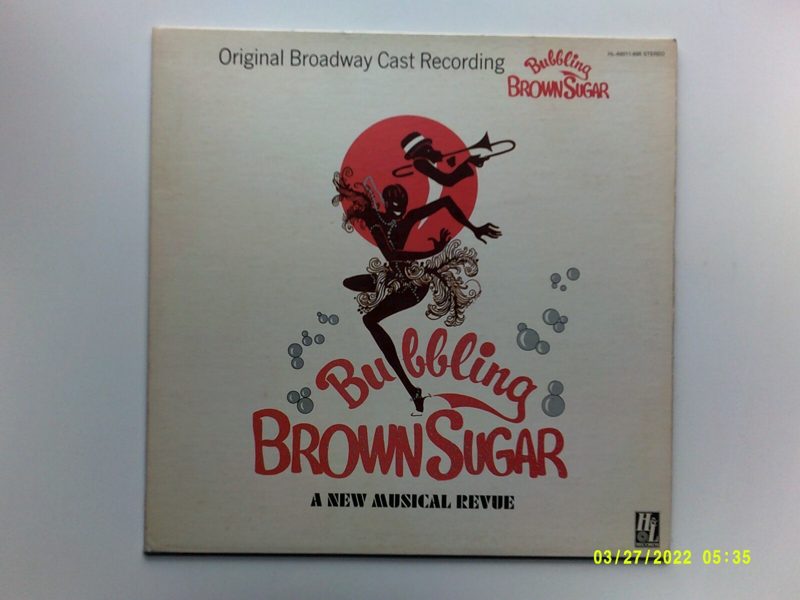 Bubbling Brown Sugar A New Musical Revue 1976 Original Release LP Record Album