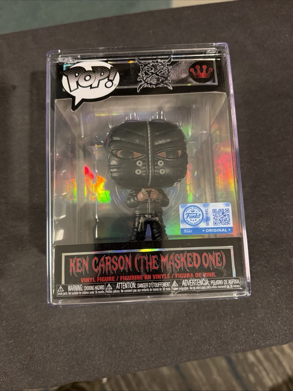 Funko Pop Vinyl Ken Carson (The Masked One) Limited To 250 in plastic case