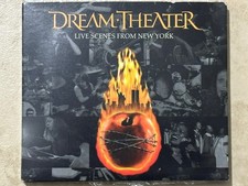 Dream Theater Live Scenes From NY Original Recalled NYC Skyline Cover Sealed  picture