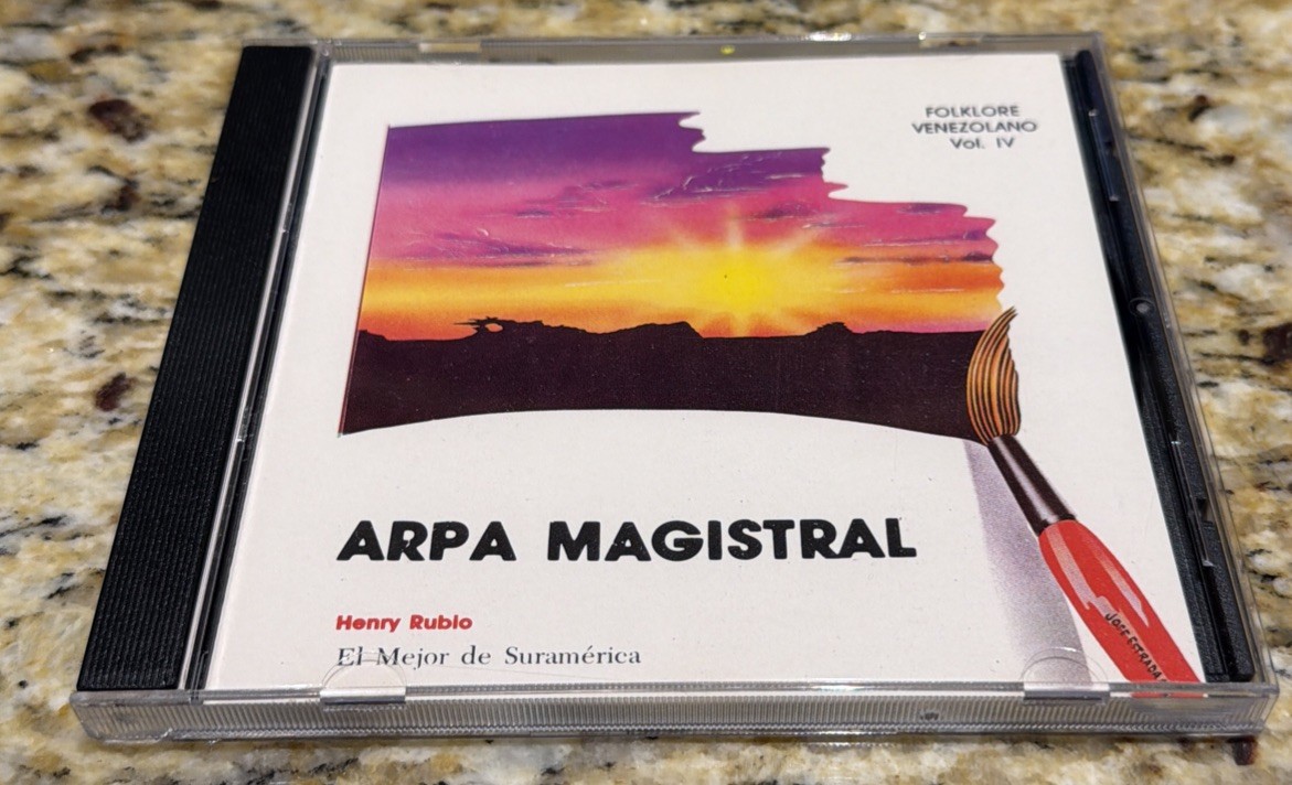 Henry Rubio Arpa Magistral CD Folklore Venezolano Vol IV South American Harp