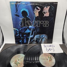 THE DOORS Absolutely Live 1970 Vinyl 2LP EKS-9002 Elektra Gatefold VG+ picture