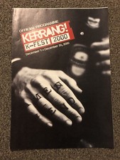 KERRANG MAGAZINE K FEST 2000 METAL FESTIVAL PROGRAMME GINGER WILDHEART MINT RARE picture