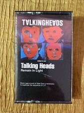 VTG 1980 Talking Heads Remain In Light Cassette Tape Sire Records M5S 6095 EUC picture