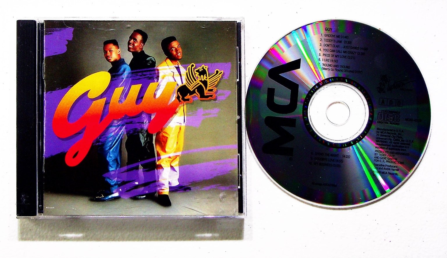 Guy – Guy CD 1988 New Jack Swing R&B MCA Records Debut Album