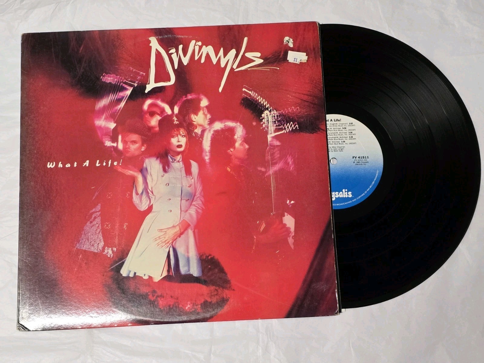 Divinyls What a Life Vinyl LP 1985 Chrysalis BFV 41511 EX