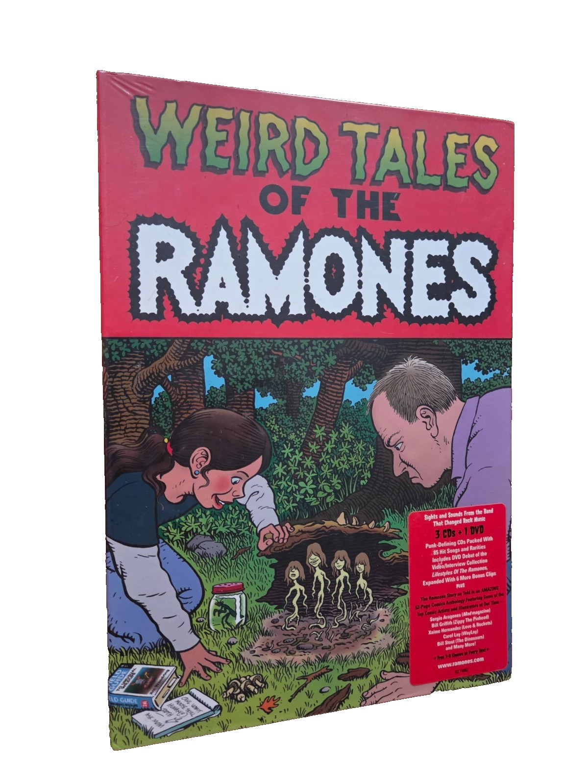 SEALED Weird Tales of the Ramones (1976-1996) Box by Ramones (3CDs + 1 DVD) 2005