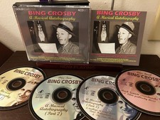 Bing Crosby A Musical Autobiography 4 CD 2005 UK IMPORT, White Christmas, Jazz picture
