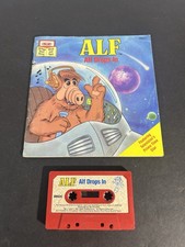 Vintage 1987 ALF Drops In Buena Vista Read-Along Book and Cassette Tape 286DC picture