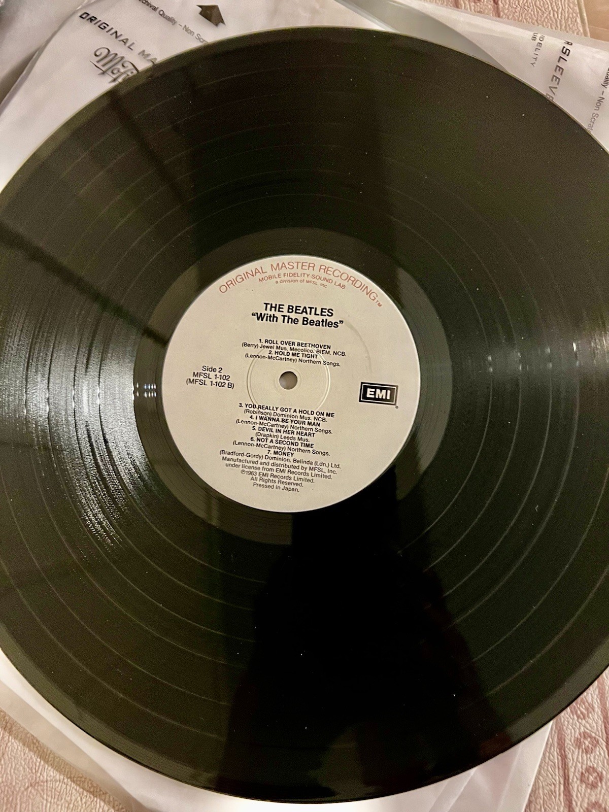MFSL WITH THE BEATLES FROM BOX LP
