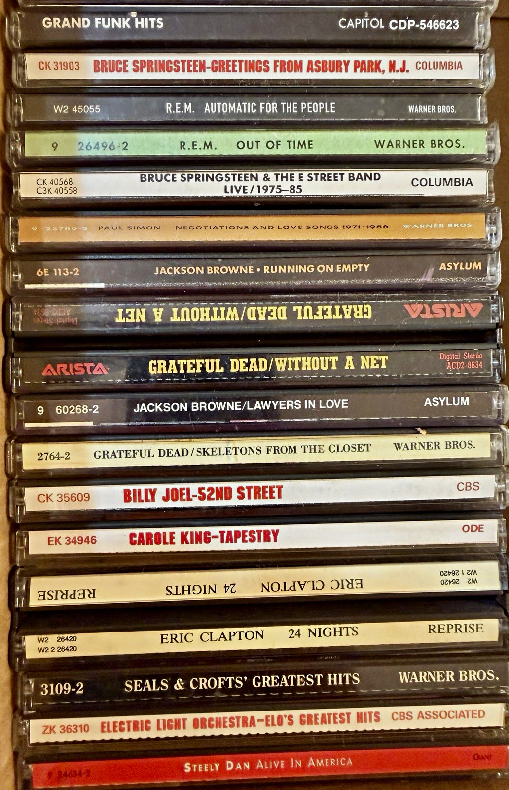 18 random classic CD’s exactly as pictured 