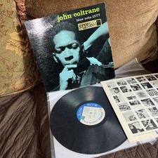 John Coltrane Blue Train Authentic True Stereo First Press RVG EAR VG VINYL picture