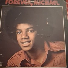 Michael Jackson - Forever Michael - 1975 Motown Records Vintage Vinyl Record picture