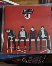 +4 BONUS TRACKS----  5 SECONDS OF SUMMER Exclusive RED Cover 5SOS CD        0901 picture