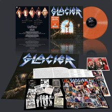 Glacier - S/T (Orange Vinyl) - Metal - MLP picture