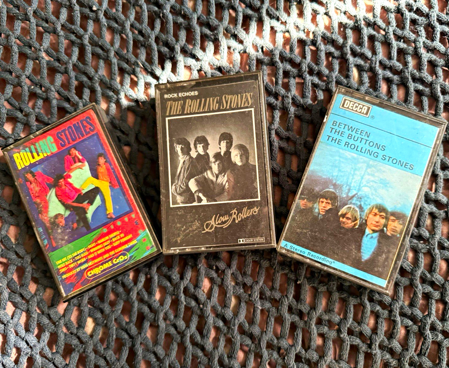 The Rolling Stones Cassette Collection x3