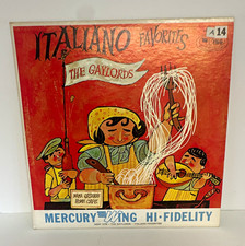 The Gaylords Black Vinyl LP Italiano Favorites Mercury Wing Pop MGW-12139-W picture