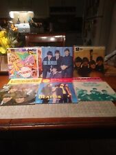 beatles 45 picture sleeves lot picture