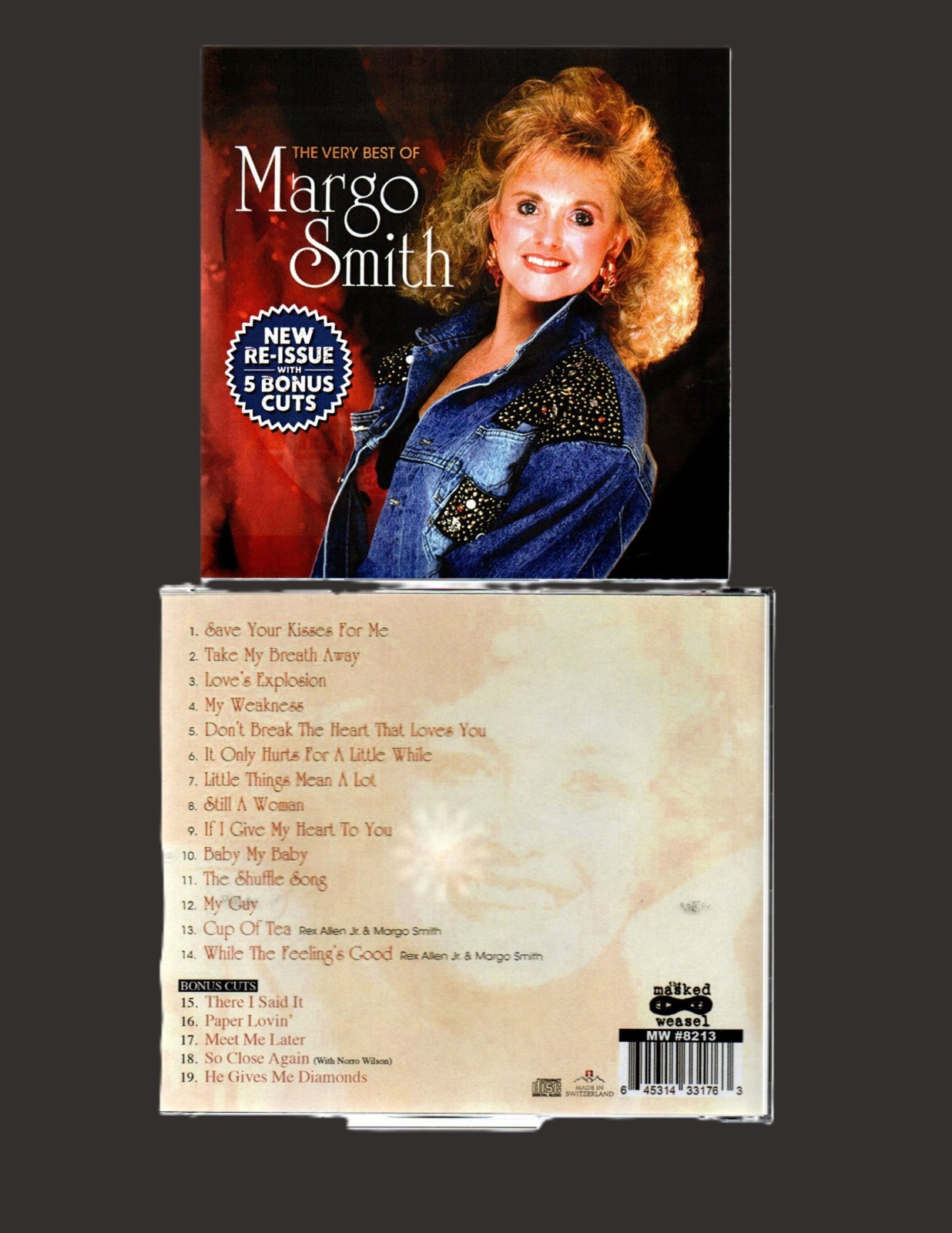 MARGO SMITH-VERY BEST OF-CD RI WITH 5 NEW BONUS CUTS-NEW IMPORT