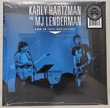 KARLY HARTZMAN & MJ LENDERMAN Live at Third Man Records - Opaque Blue Vinyl picture