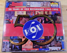 50 YEARS OF VOX RECORDINGS  1945 - 1995 Three CDs picture