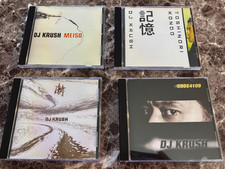 DJ Krush CDs- lot of 4-Zen, Code4109, Meiso, Toshinori Kondo VGC picture