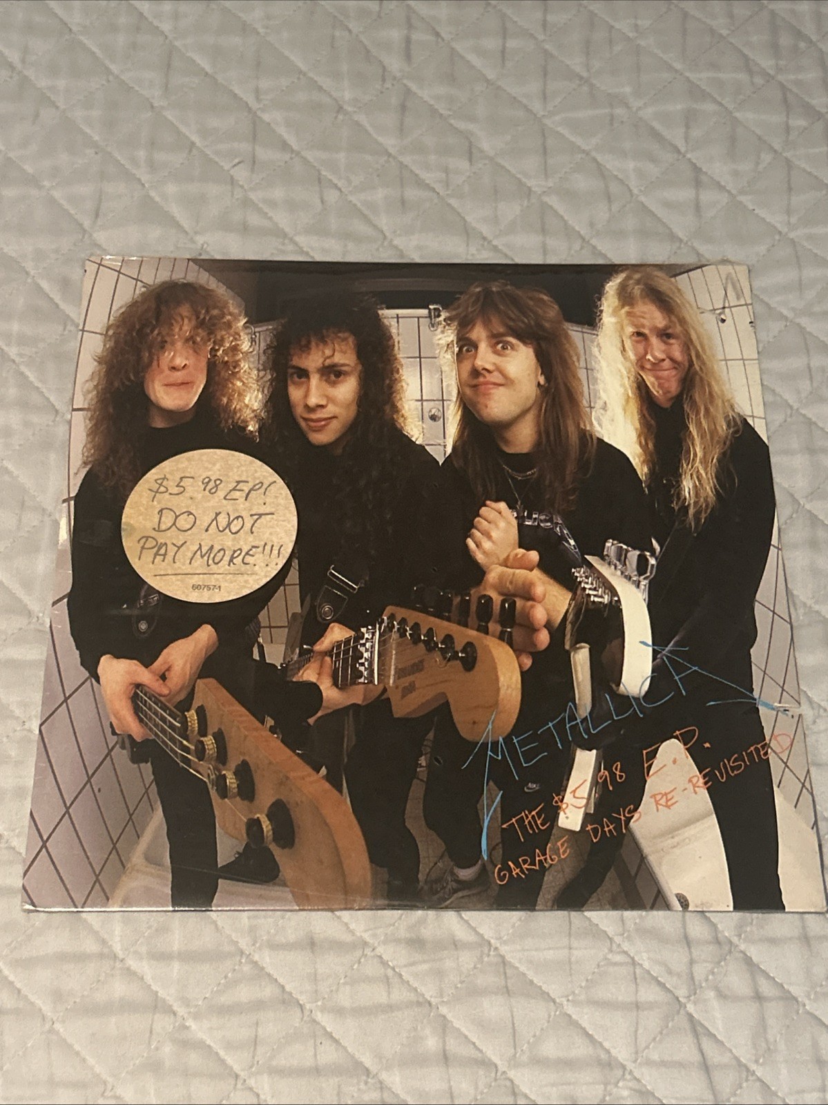 Metallica The $5.98 EP Garage Days Re-Revisited SEALED Orig 1987 US Vinyl W/Hype