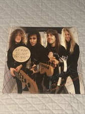 Metallica The $5.98 EP Garage Days Re-Revisited SEALED Orig 1987 US Vinyl W/Hype picture