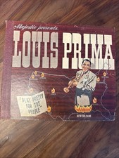Vintage Louis Prima Majestic 78 RPM Record Album Set 3 Discs picture