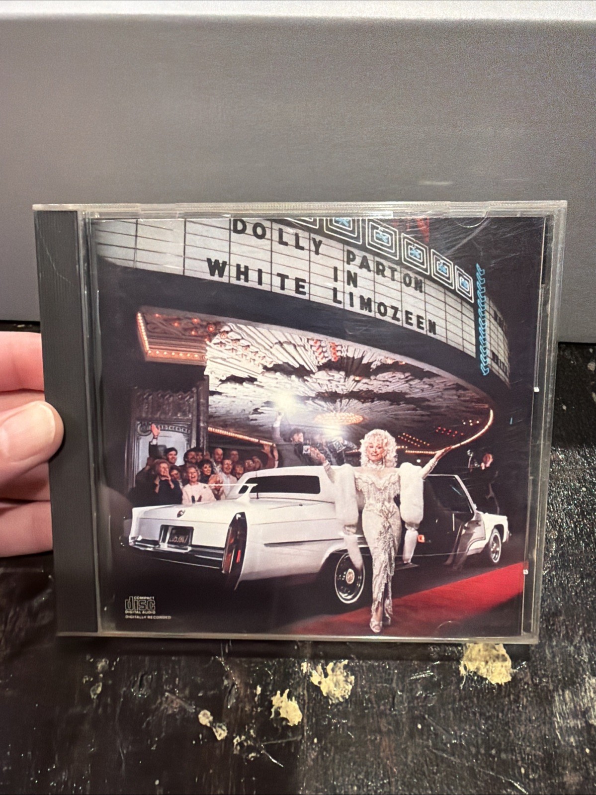 Dolly Parton White Limozeen CD 1989 Columbia Country Album OOP Tested